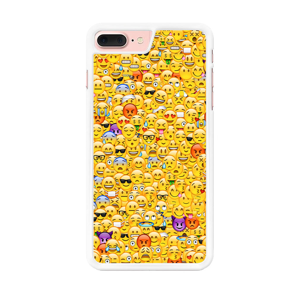 Collection Of Emoticons iPhone 8 Plus Case