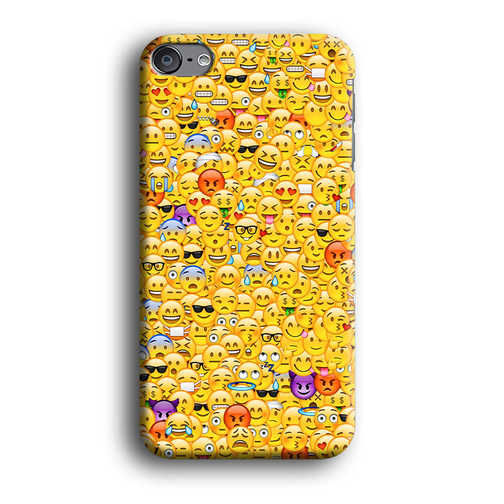 Collection Of Emoticons iPod Touch 6 Case