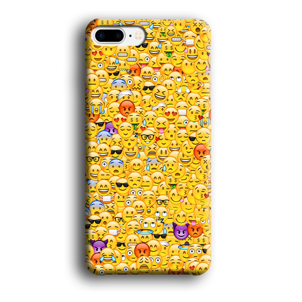 Collection Of Emoticons iPhone 8 Plus Case