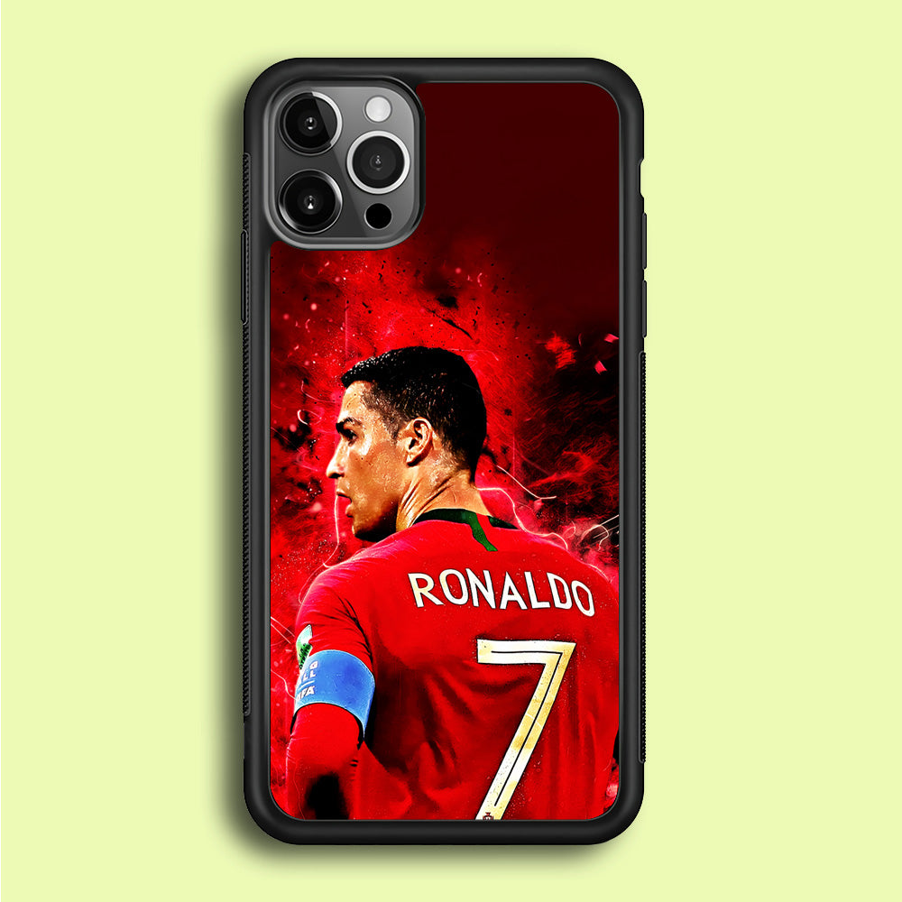 Cristiano Ronaldo Art iPhone 12 Pro Case