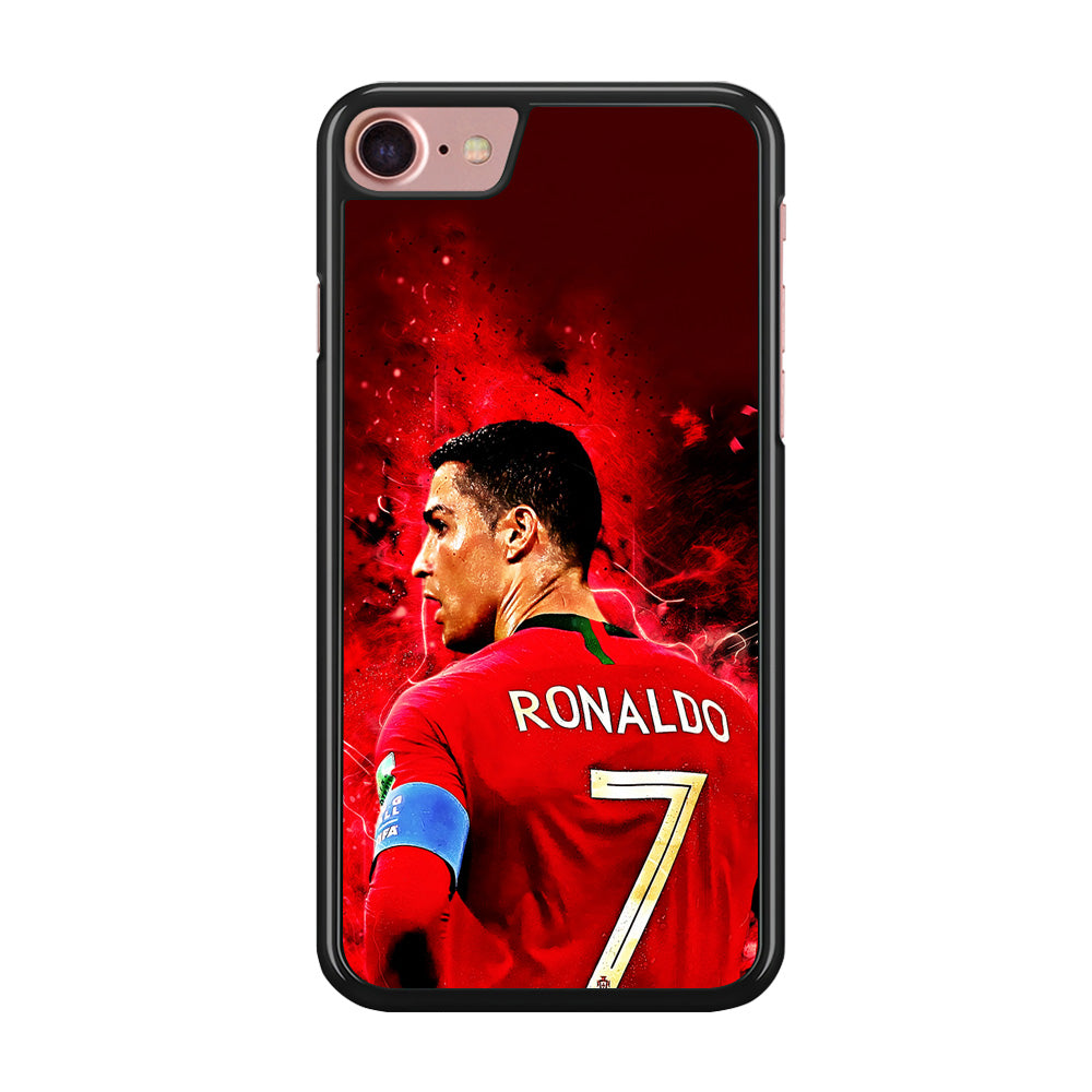 Cristiano Ronaldo Art iPhone 8 Case