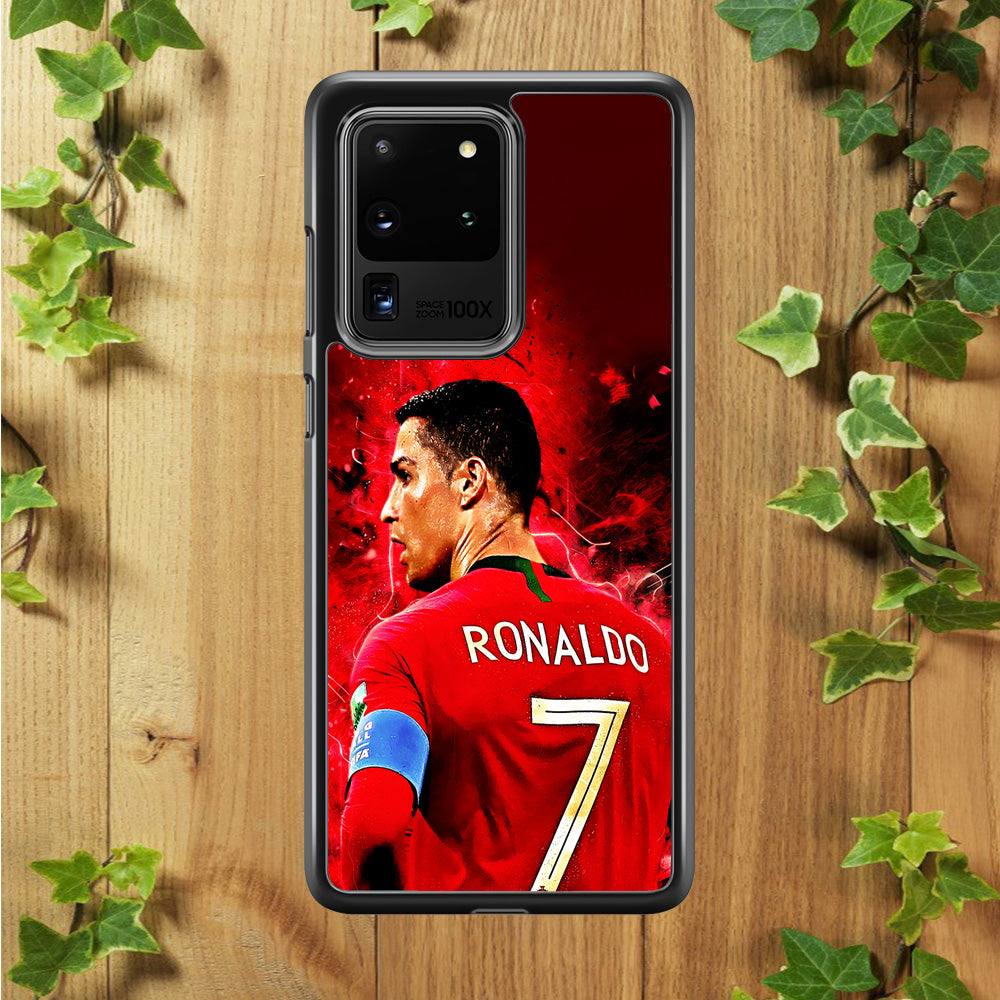 Cristiano Ronaldo Art Samsung Galaxy S20 Ultra Case