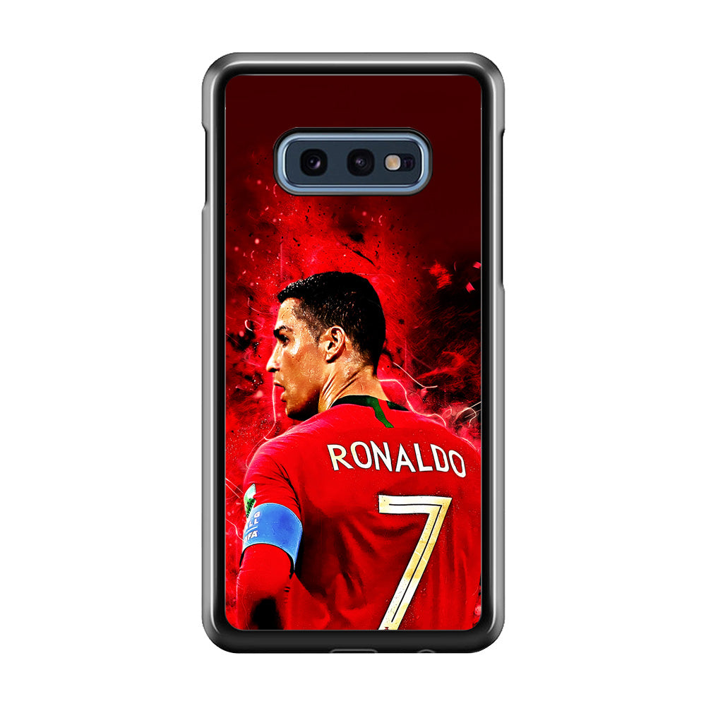 Cristiano Ronaldo Art Samsung Galaxy S10E Case