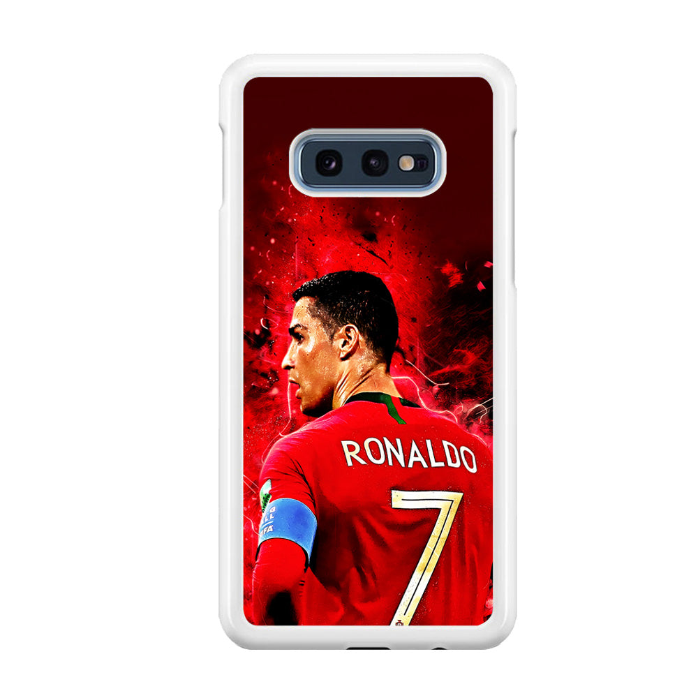 Cristiano Ronaldo Art Samsung Galaxy S10E Case