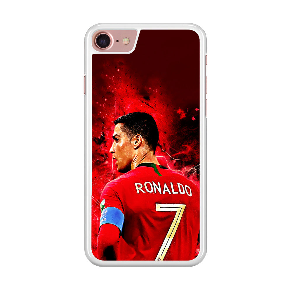 Cristiano Ronaldo Art iPhone 8 Case