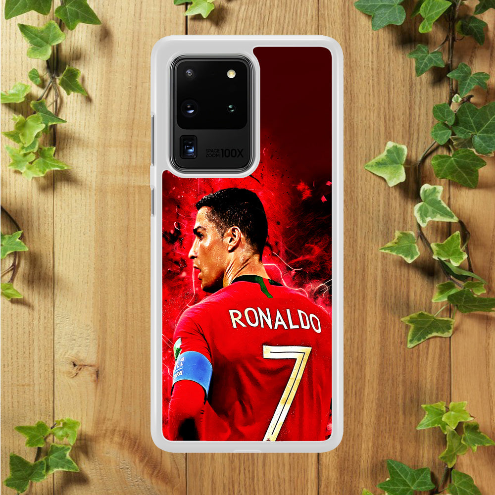 Cristiano Ronaldo Art Samsung Galaxy S20 Ultra Case