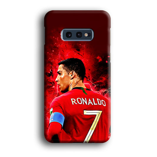 Cristiano Ronaldo Art Samsung Galaxy S10E Case