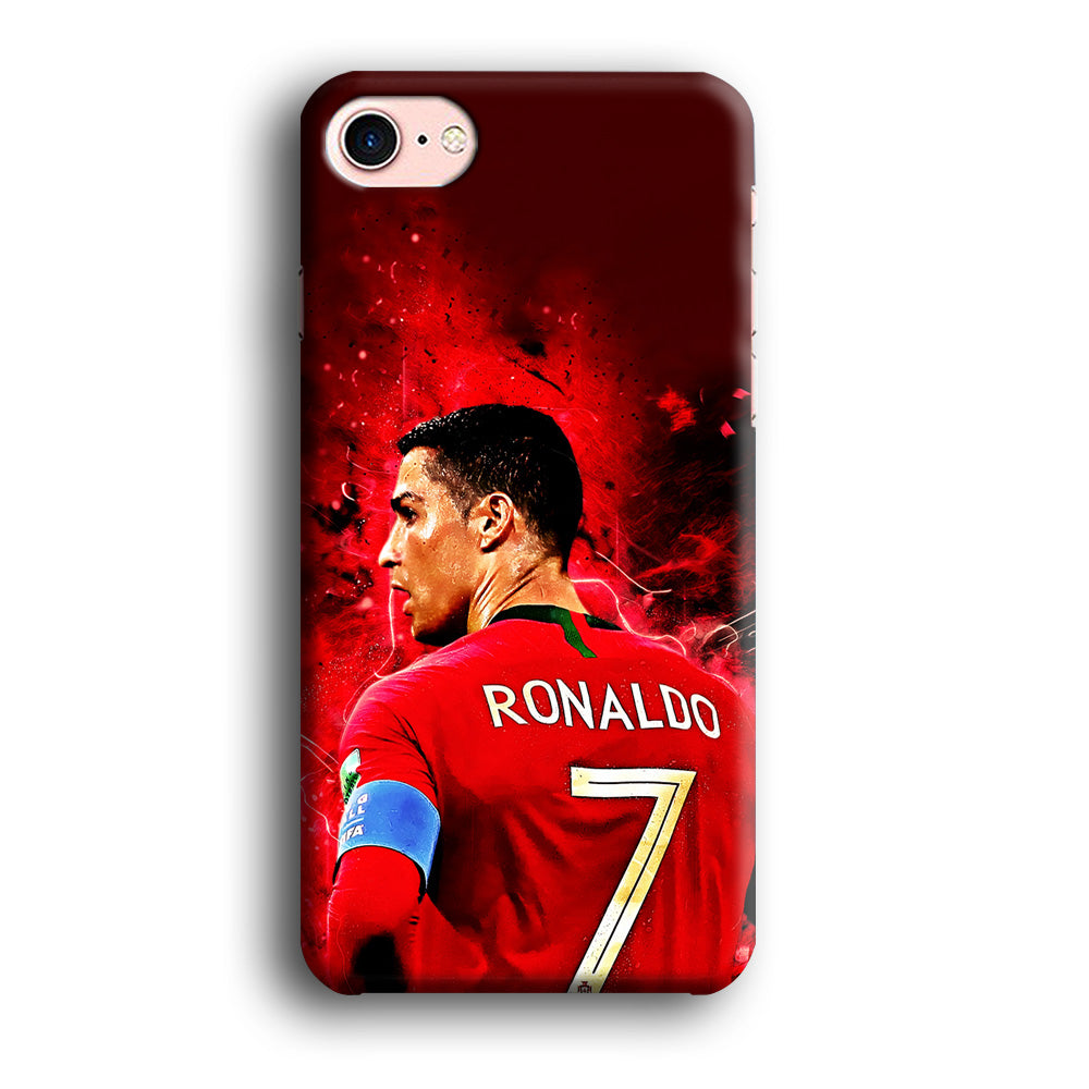 Cristiano Ronaldo Art iPhone 8 Case