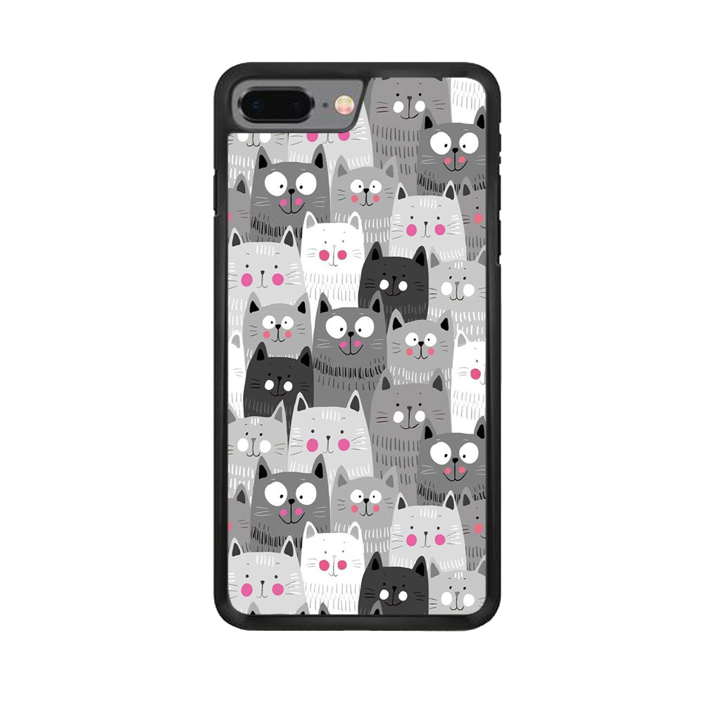 Cute Cat 001 iPhone 8 Plus Case