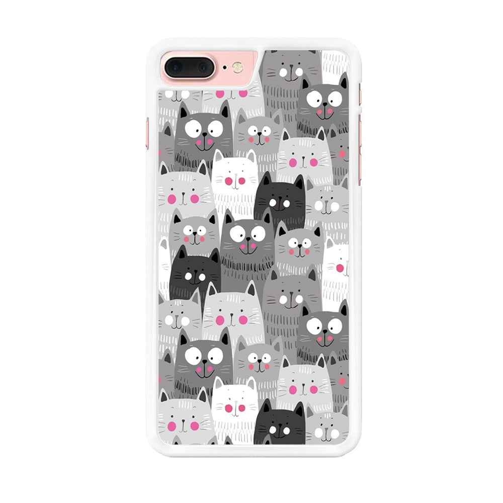 Cute Cat 001 iPhone 8 Plus Case