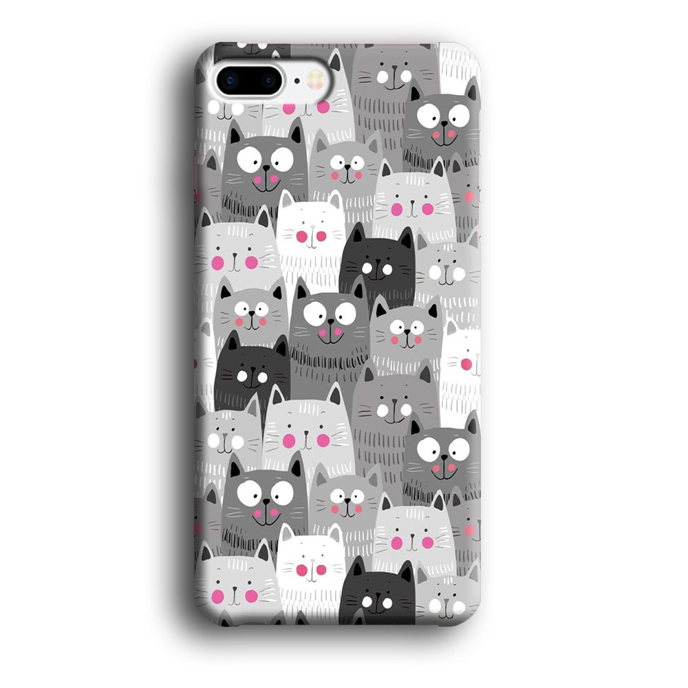 Cute Cat 001 iPhone 8 Plus Case