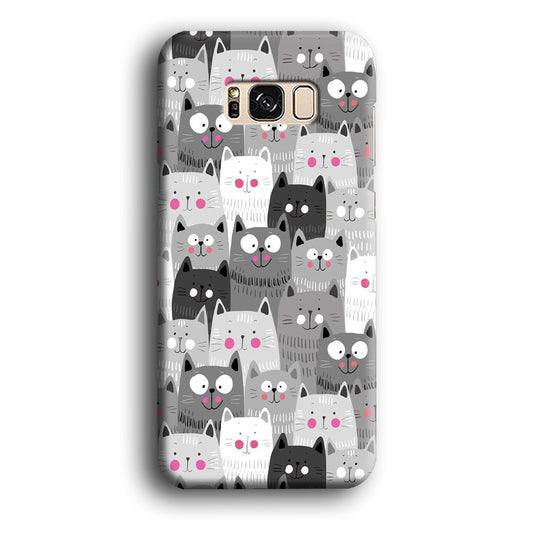 Cute Cat 001 Samsung Galaxy S8 Plus Case