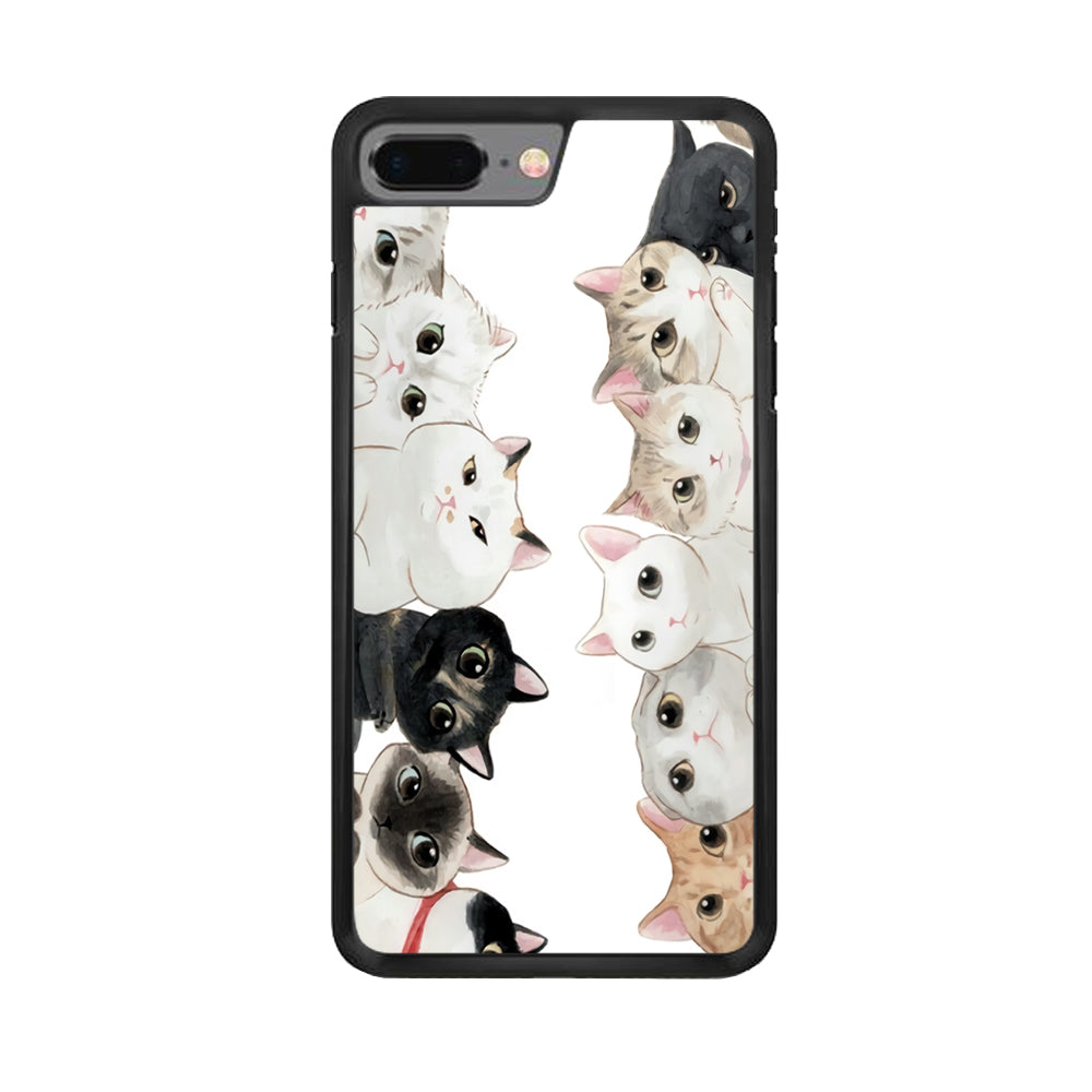 Cute Cat 002 iPhone 8 Plus Case