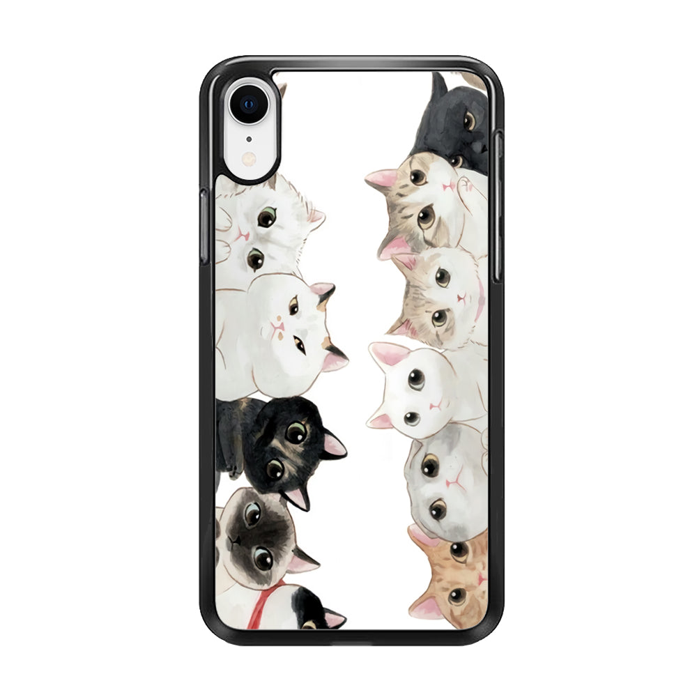 Cute Cat 002 iPhone XR Case