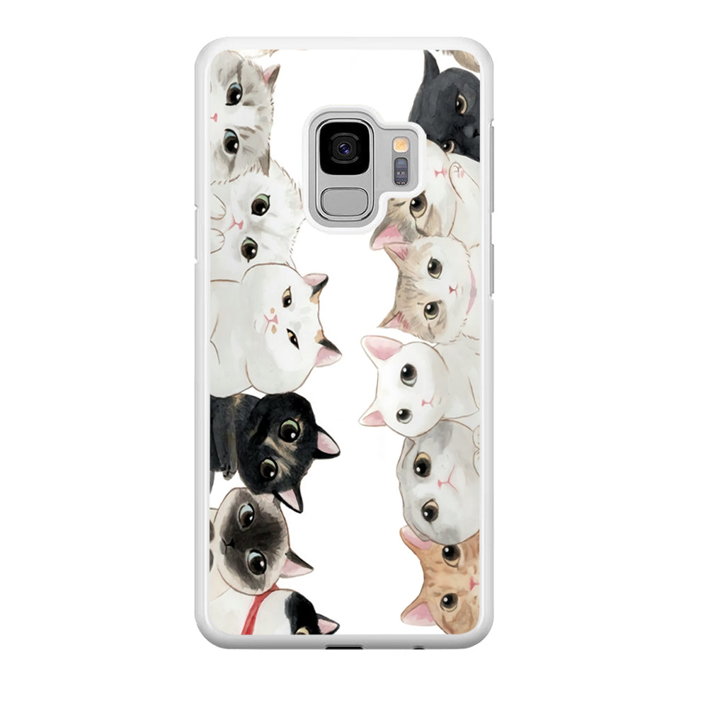 Cute Cat 002  Samsung Galaxy S9 Case