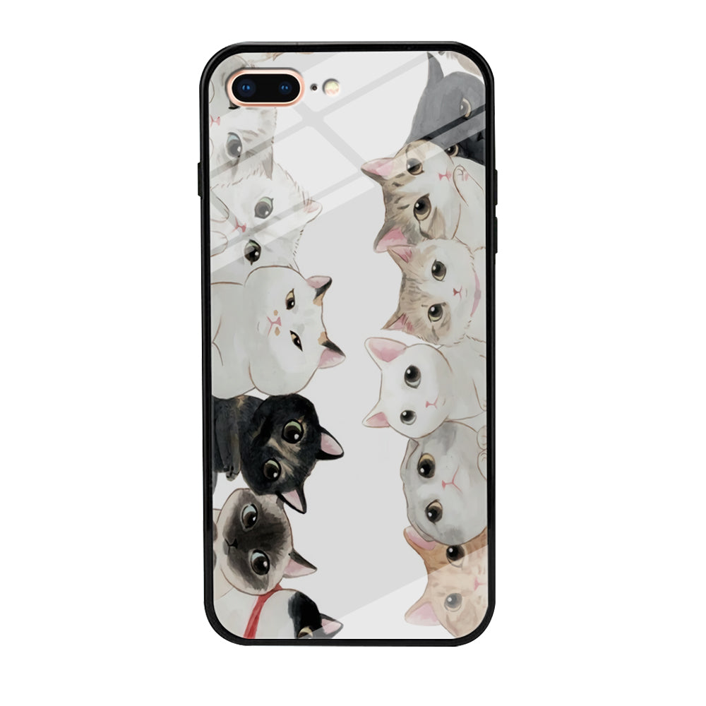 Cute Cat 002 iPhone 8 Plus Case