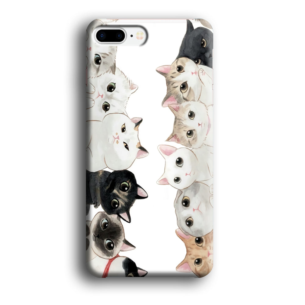 Cute Cat 002 iPhone 8 Plus Case