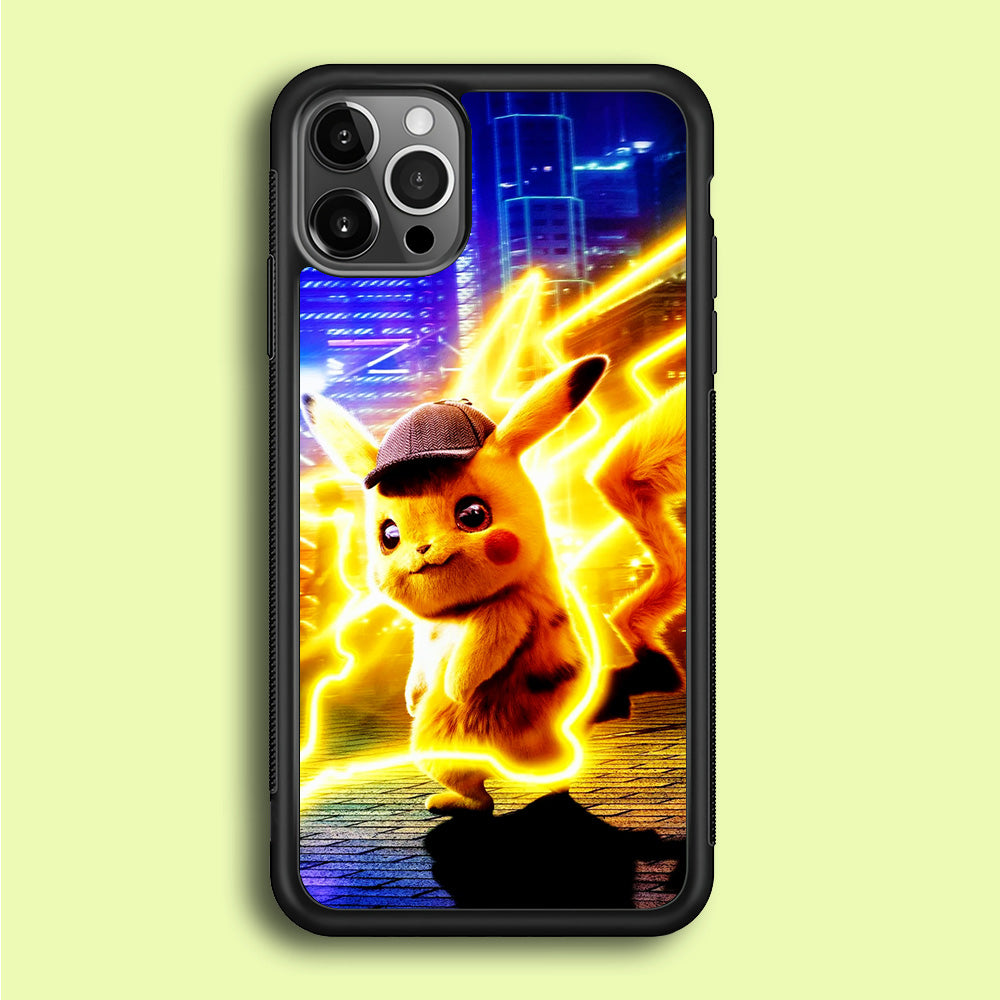 Cute Detective Pikachu iPhone 12 Pro Case