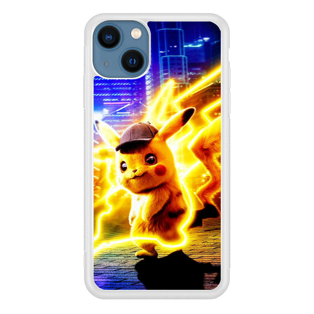 Cute Detective Pikachu iPhone 13 Pro Case