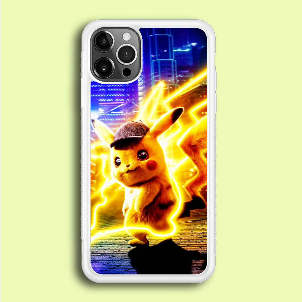 Cute Detective Pikachu iPhone 12 Pro Case