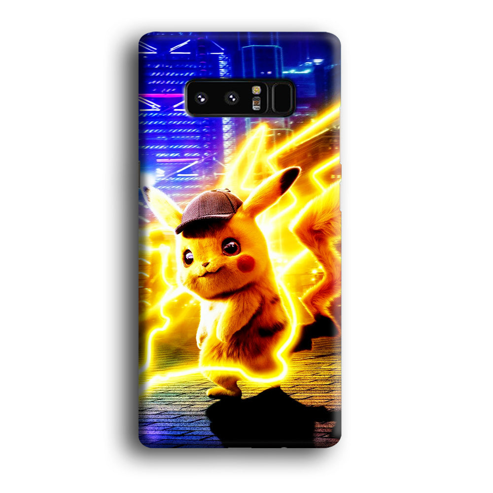 Cute Detective Pikachu Samsung Galaxy Note 8 Case