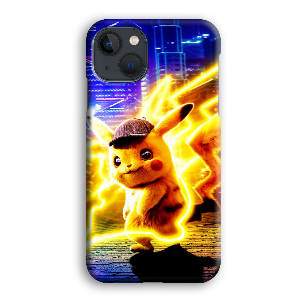 Cute Detective Pikachu iPhone 13 Pro Case