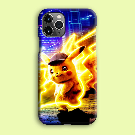 Cute Detective Pikachu iPhone 12 Pro Case