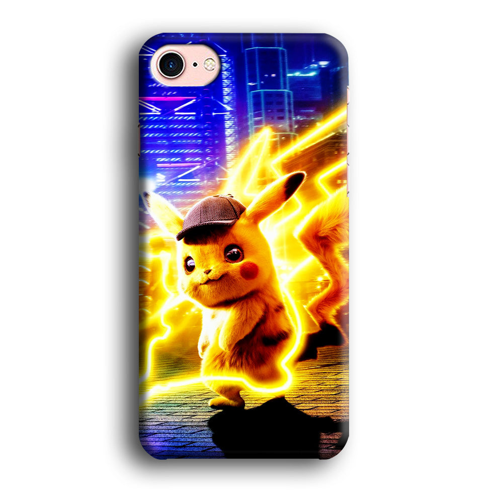 Cute Detective Pikachu iPhone 8 Case