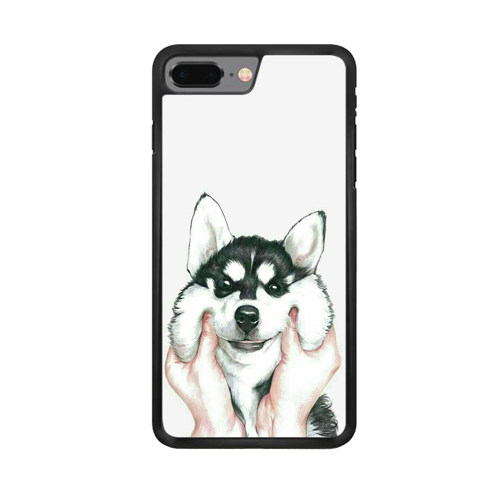 Cute Face Dog 001 iPhone 8 Plus Case