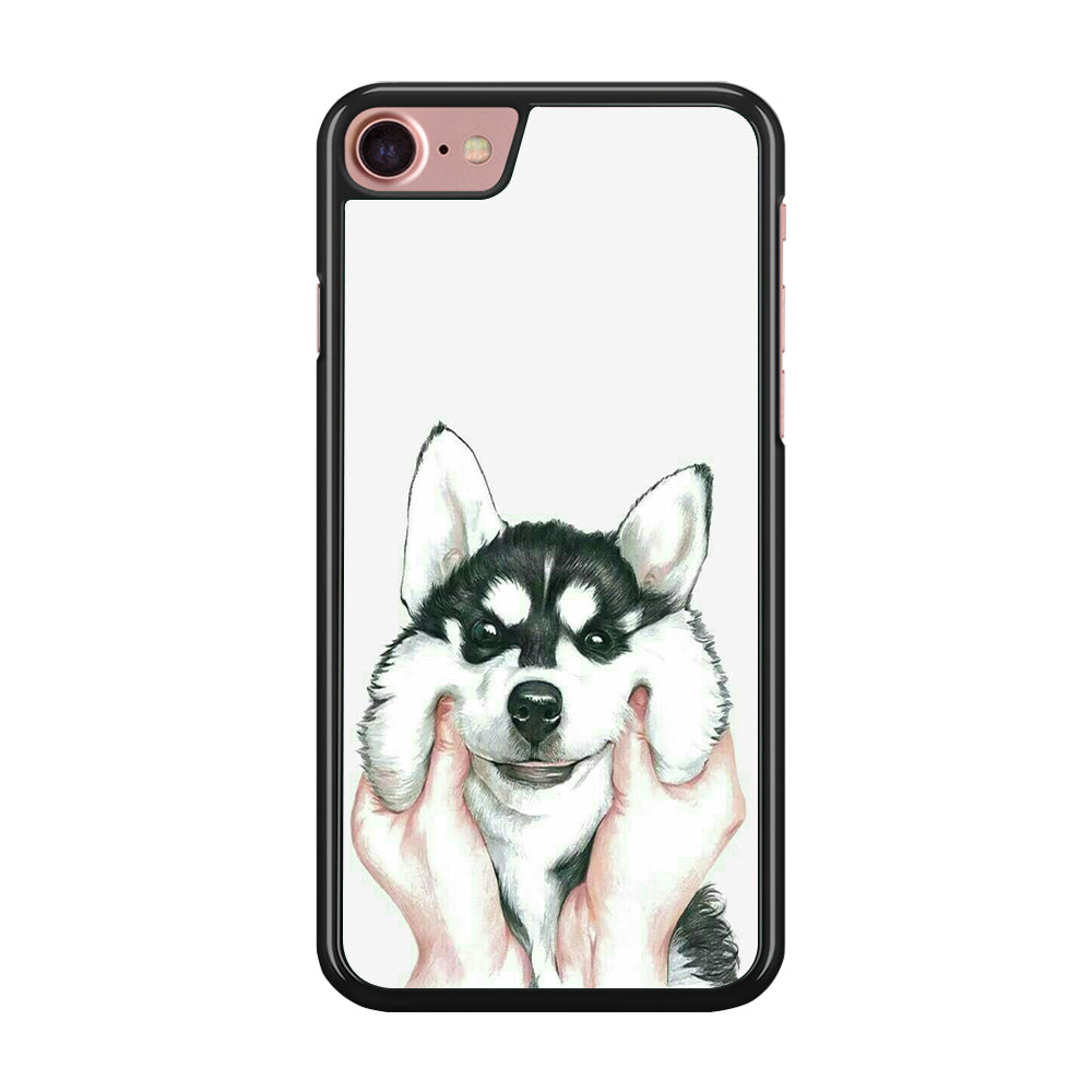 Cute Face Dog 001 iPhone 8 Case