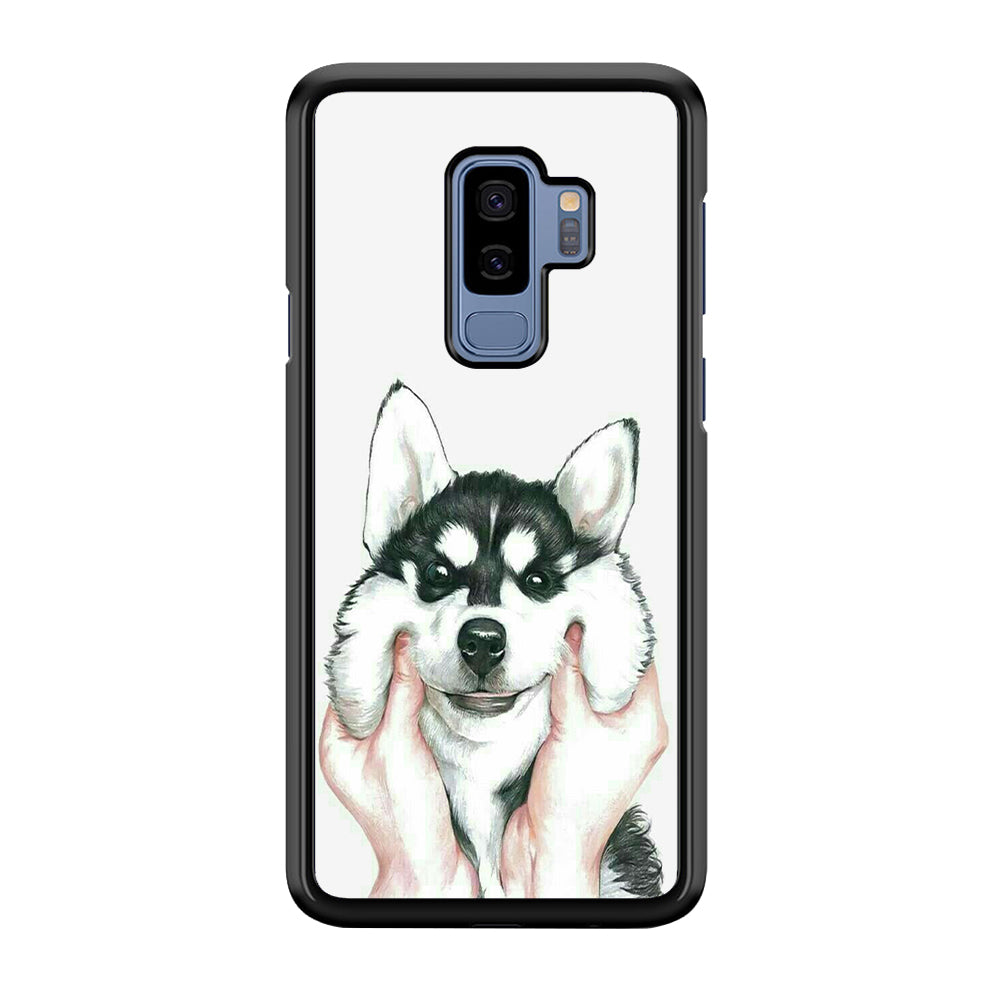 Cute Face Dog 001 Samsung Galaxy S9 Plus Case