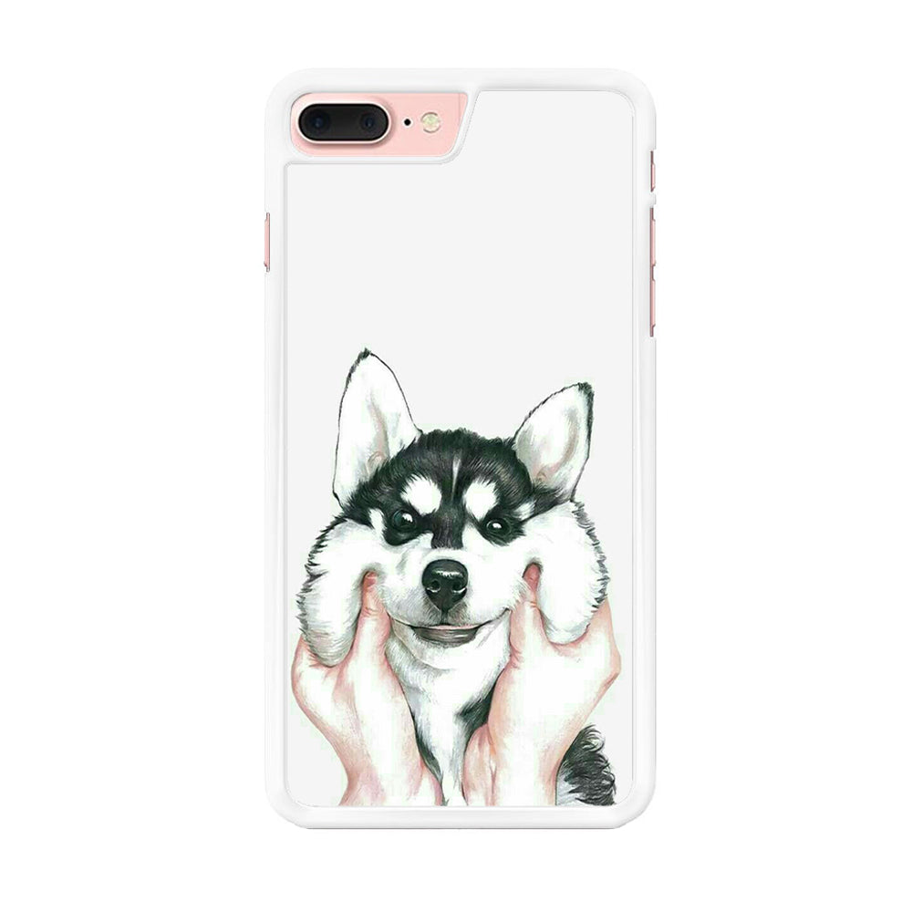 Cute Face Dog 001 iPhone 8 Plus Case