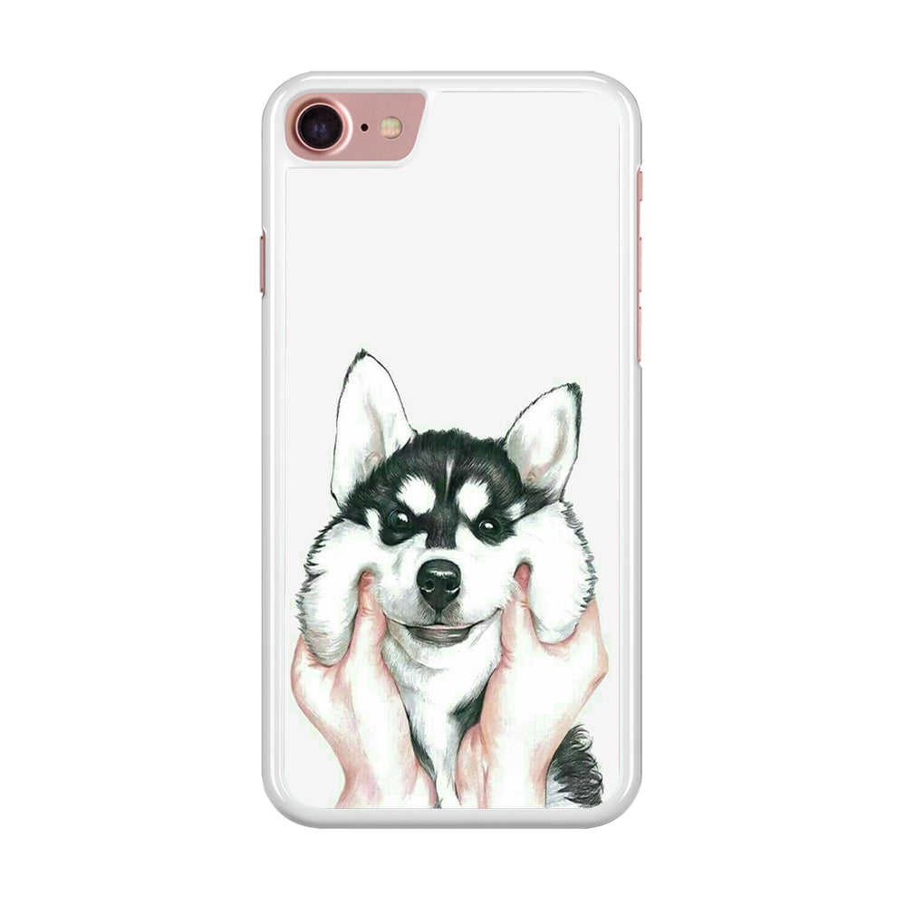 Cute Face Dog 001 iPhone 8 Case