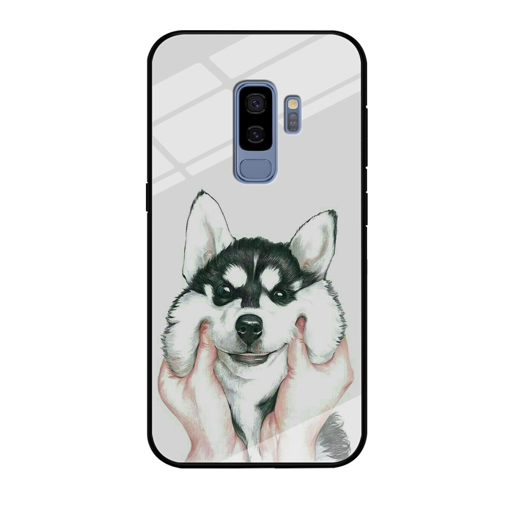 Cute Face Dog 001 Samsung Galaxy S9 Plus Case