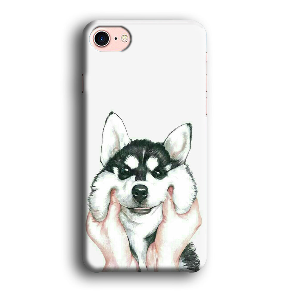 Cute Face Dog 001 iPhone 8 Case