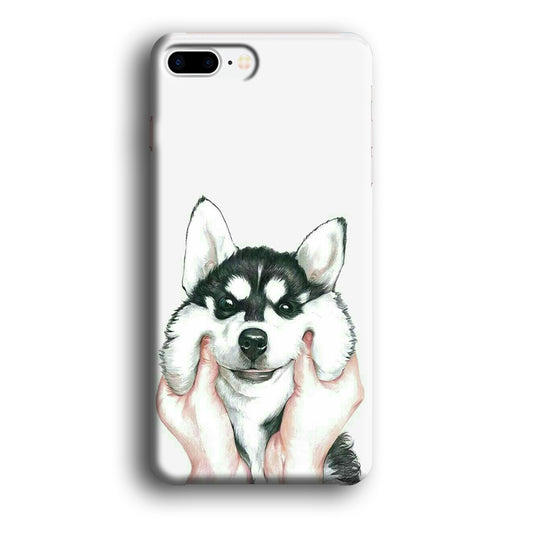 Cute Face Dog 001 iPhone 8 Plus Case