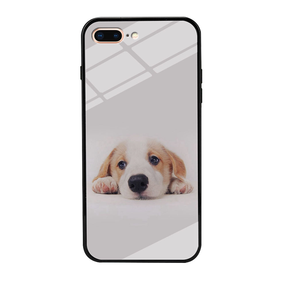 Cute Face Dog 002 iPhone 8 Plus Case