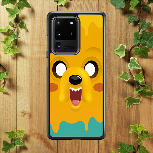 Cute Jake Adventure Time  Samsung Galaxy S20 Ultra Case