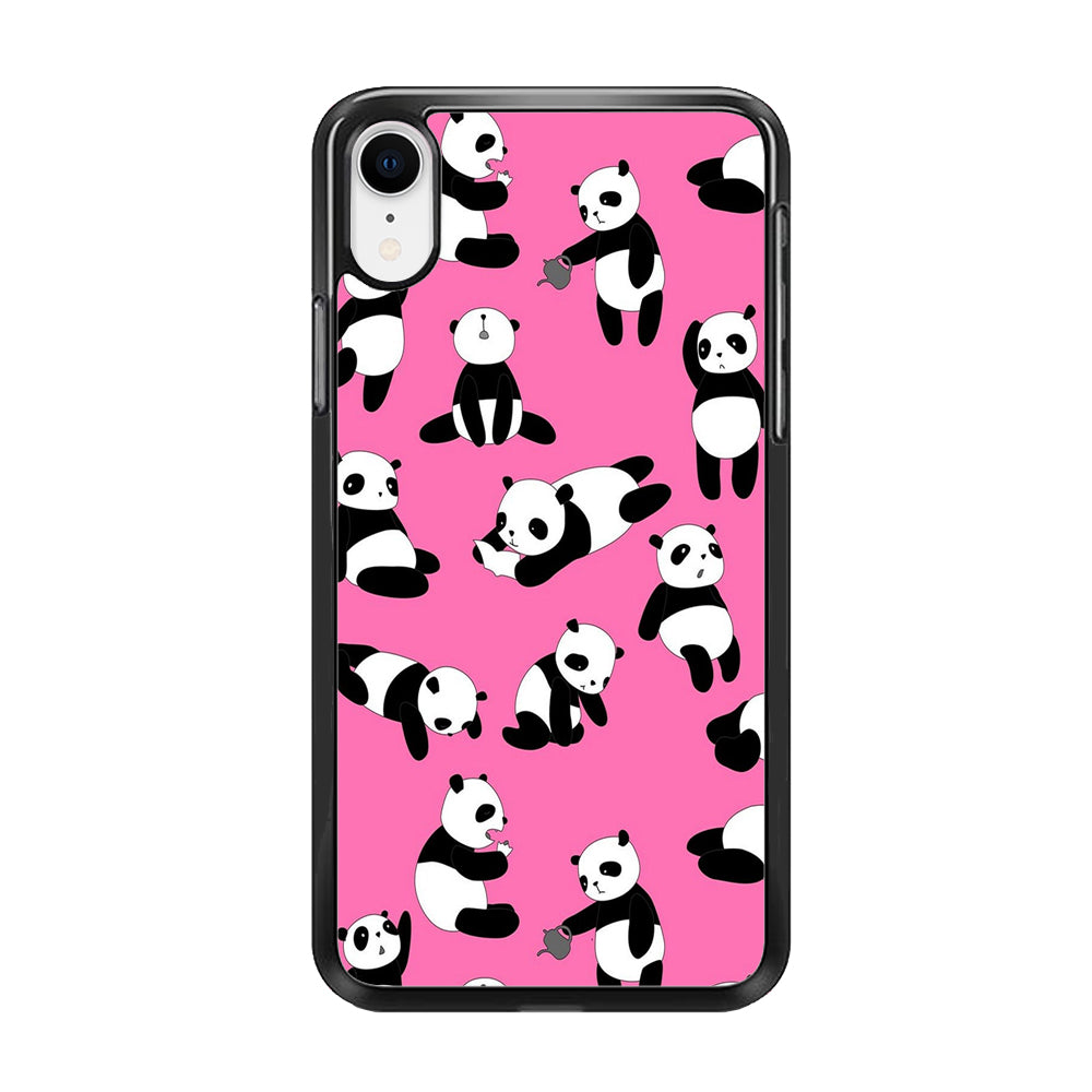 Cute Panda iPhone XR Case