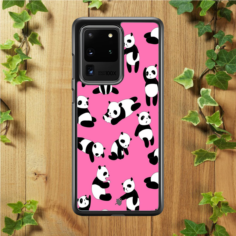 Cute Panda  Samsung Galaxy S20 Ultra Case