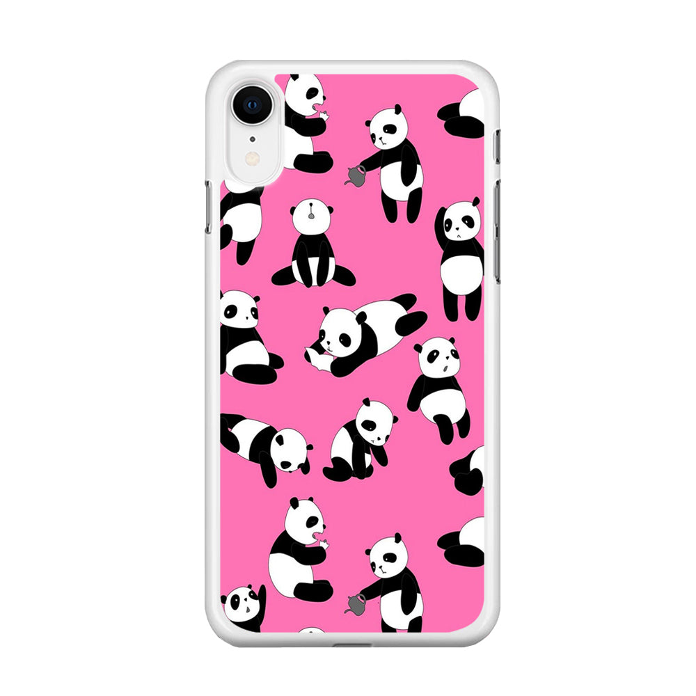 Cute Panda iPhone XR Case