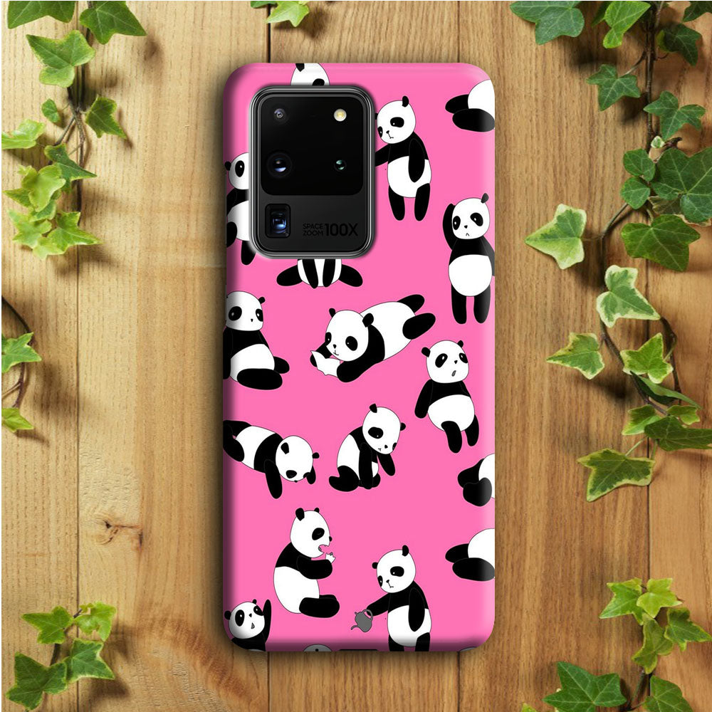 Cute Panda  Samsung Galaxy S20 Ultra Case