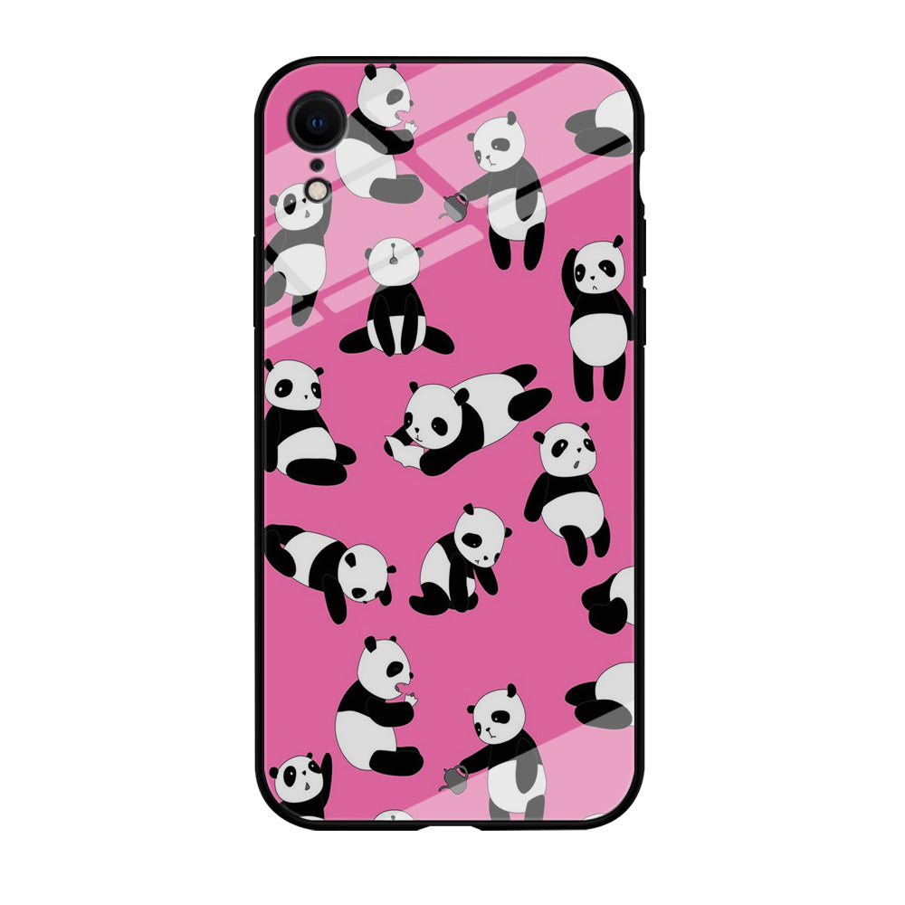 Cute Panda iPhone XR Case