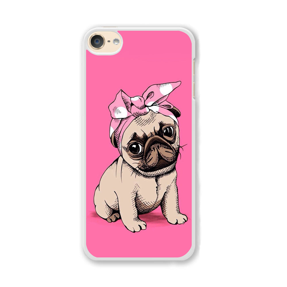 Cute Puppy Pink iPod Touch 6 Case