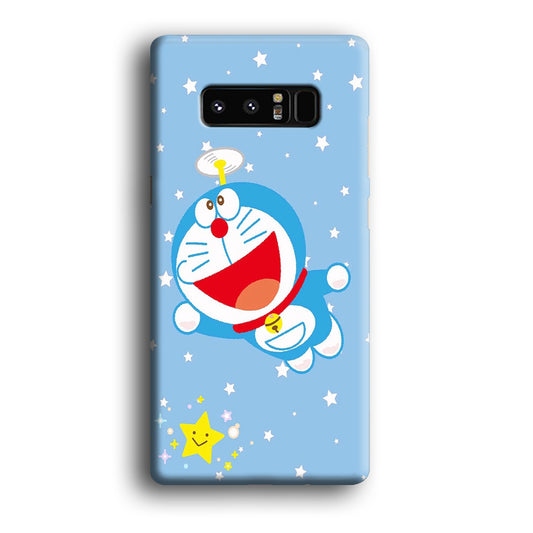 DM Doraemon fly between stars Samsung Galaxy Note 8 Case