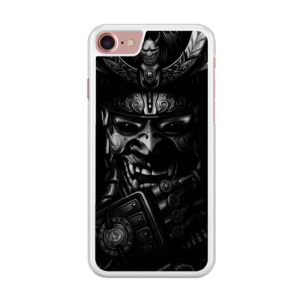 Dark Samurai Smile Mask iPhone 8 Case