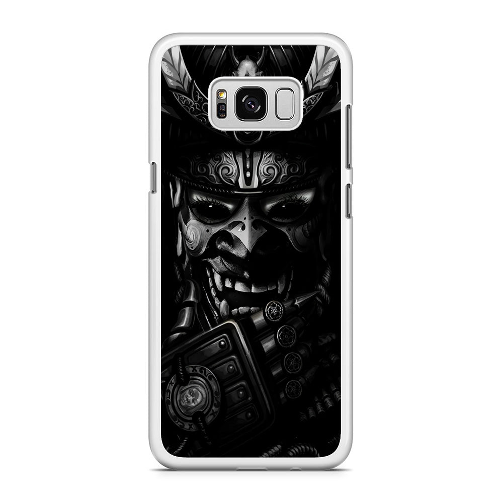 Dark Samurai Smile Mask Samsung Galaxy S8 Case