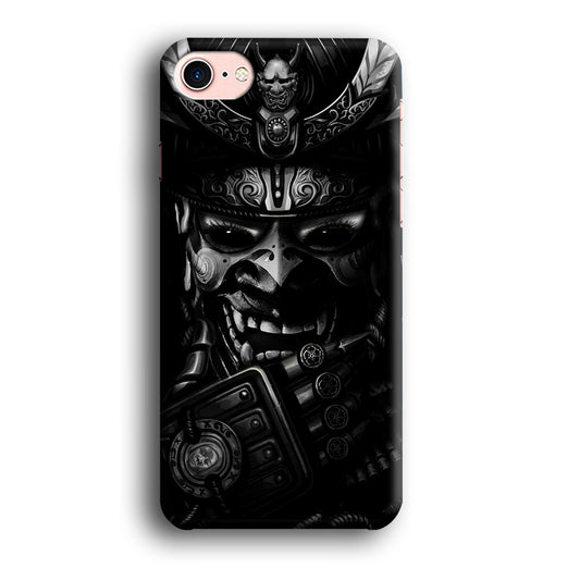 Dark Samurai Smile Mask iPhone SE 2020 Case