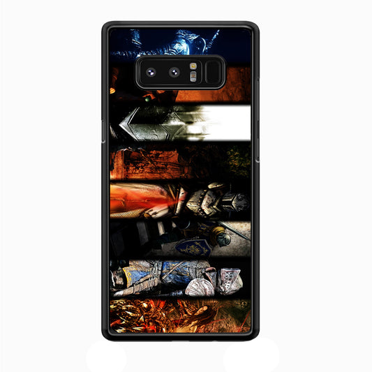 Dark Souls II Poster Samsung Galaxy Note 8 Case