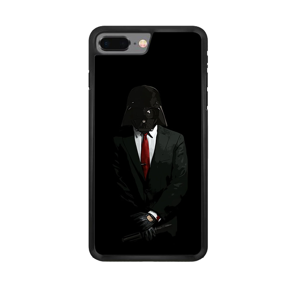 Darth Vader Black Tuxedo iPhone 8 Plus Case